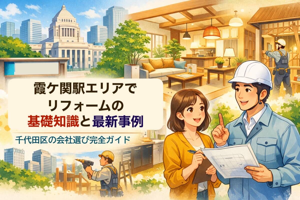 霞ケ関駅エリアでリフォームの基礎知識と最新事例｜千代田区の会社選び完全ガイド